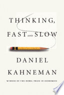 Thinking, Fast and Slow book cover